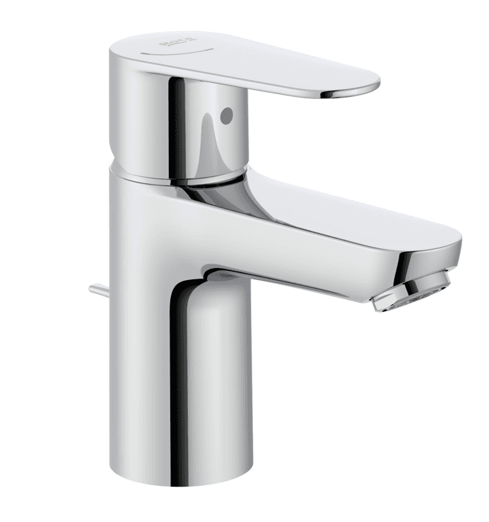 Grifo monomando para lavabo con desagüe automático Victoria